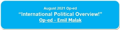Emil Malak Op-ed | International Politics